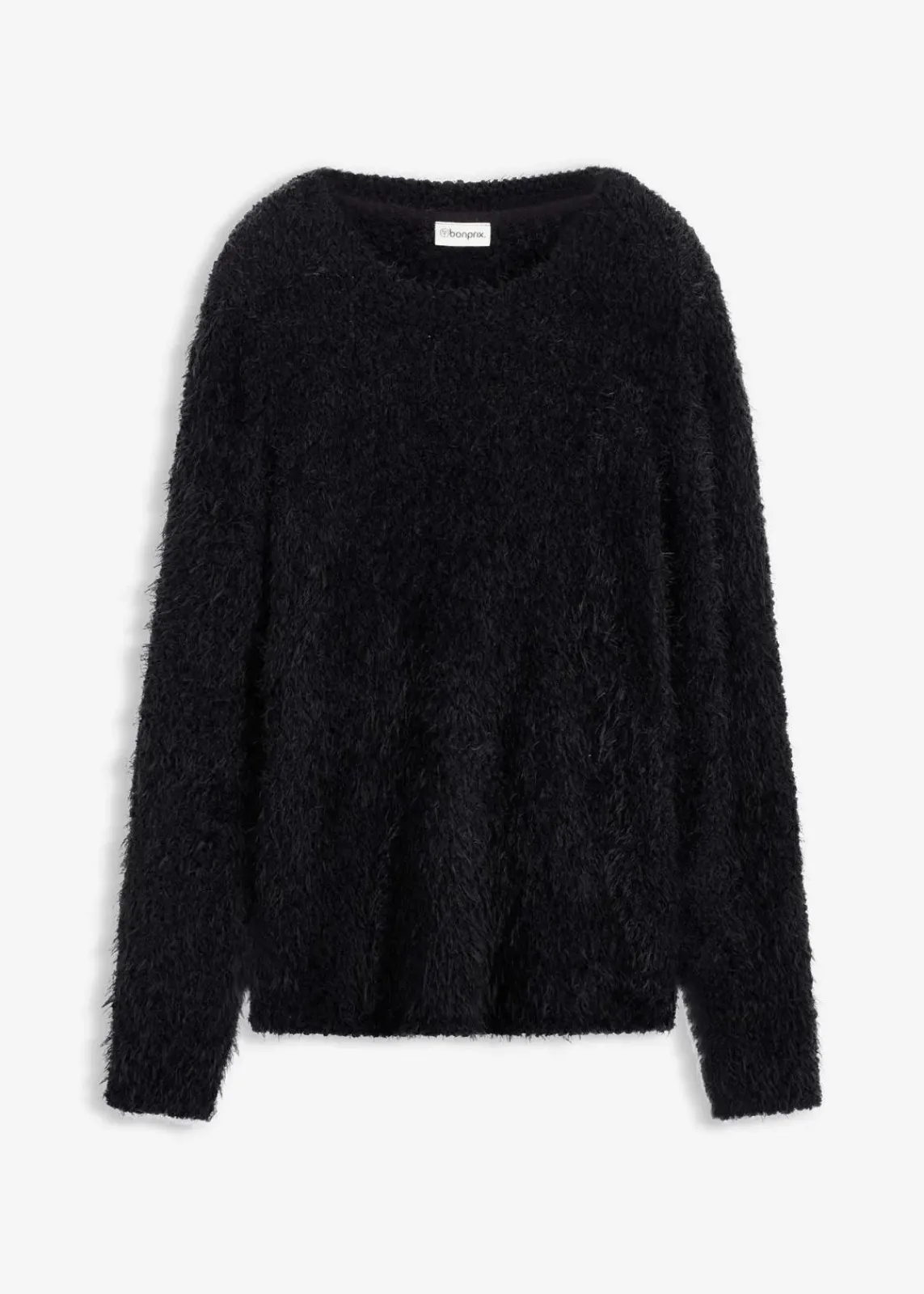 bonprix Bekleidung·Umstandsmode|Strickmode^Grobstrick-Pullover schwarz