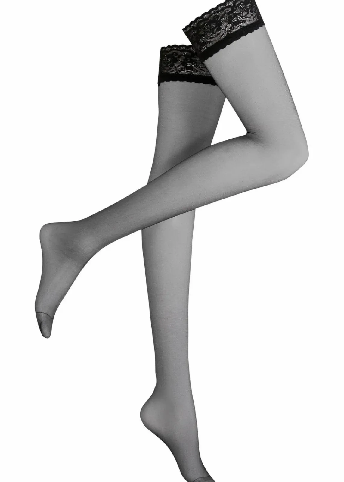 bonprix Erotikwäsche|Socken & Strumpfhosen^Halterlose Strümpfe 20den schwarz