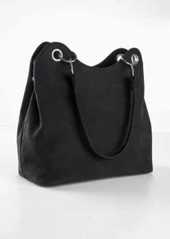 bonprix Taschen^Handtasche schwarz