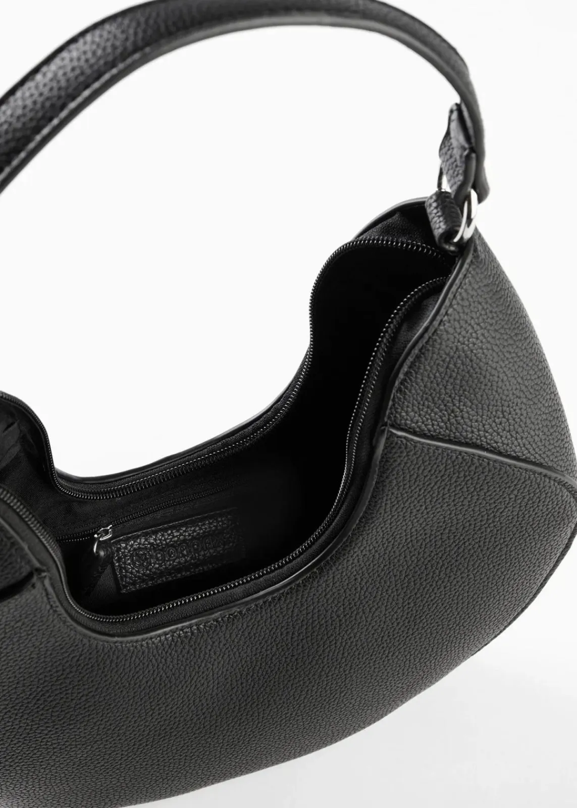 bonprix Taschen^Handtasche in rundlicher Form schwarz