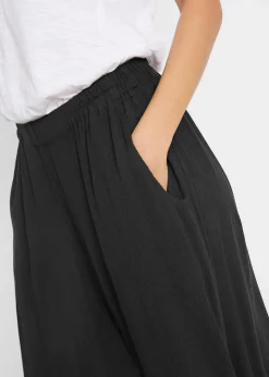 bonprix Bekleidung·Kleider|Hosen^Haremshose aus Viskose schwarz