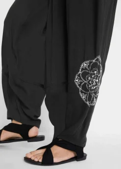 bonprix Bekleidung·Kleider|Hosen^Haremshose aus Viskose schwarz