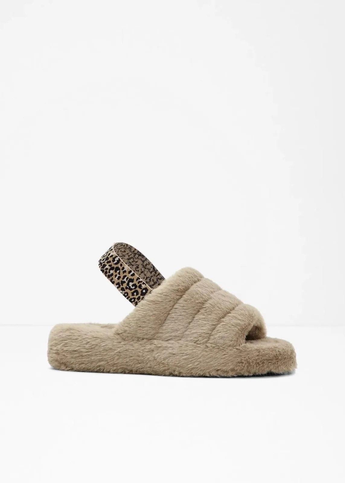 bonprix Hausschuhe|Homewear^Hausschuhe taupe
