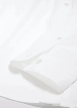 bonprix Bekleidung·Jacken & Mäntel|Blusen & Tuniken^Hemdbluse aus reiner Baumwolle weiß