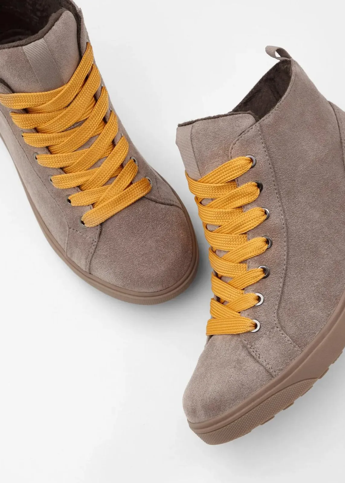 Jana High Heels|Komfortschuhe^High top Sneaker grau