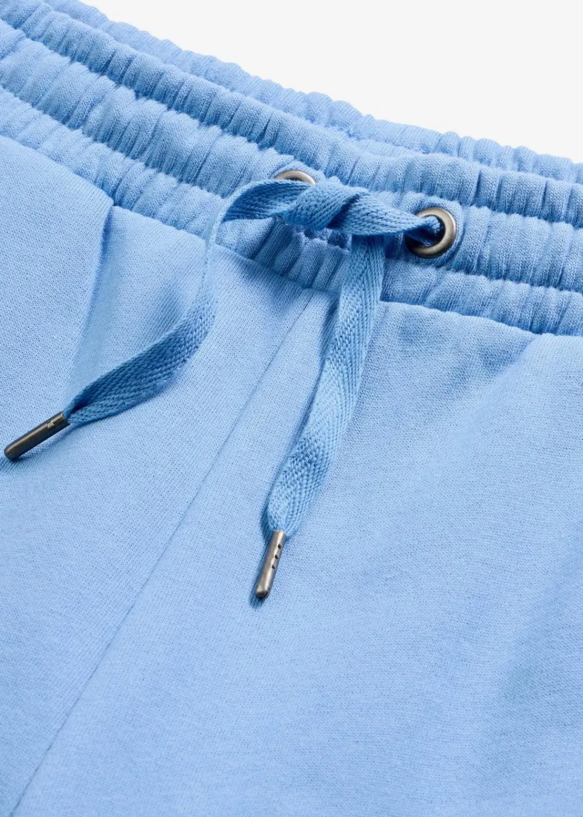 bonprix Hosen|Sweat^Highwaist Jogginghose aus reiner Bio-Baumwolle mittelblau