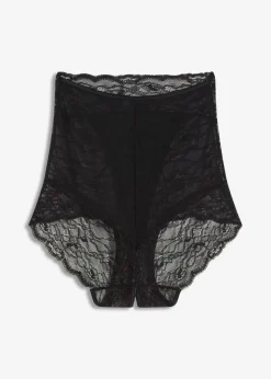 bonprix Wäsche·Erotikwäsche|Erotikwäsche^Highwaist Slip ouvert schwarz