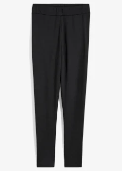 bonprix Bekleidung·Kleider|Thermobekleidung^Highwaist Thermo-Leggings mit breitem Bequembund schwarz