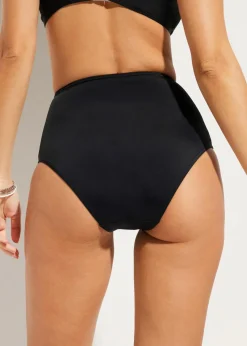 bonprix Nachhaltigere Materialien|Bademode·Tankinis^Highwaist-Bikinihose im Doppelpack (2er Pack) schwarz