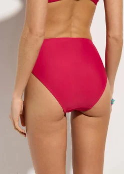 bonprix Nachhaltigere Materialien|Mix & Match^Highwaist-Bikinihose mit hohem Beinausschnitt fuchsia