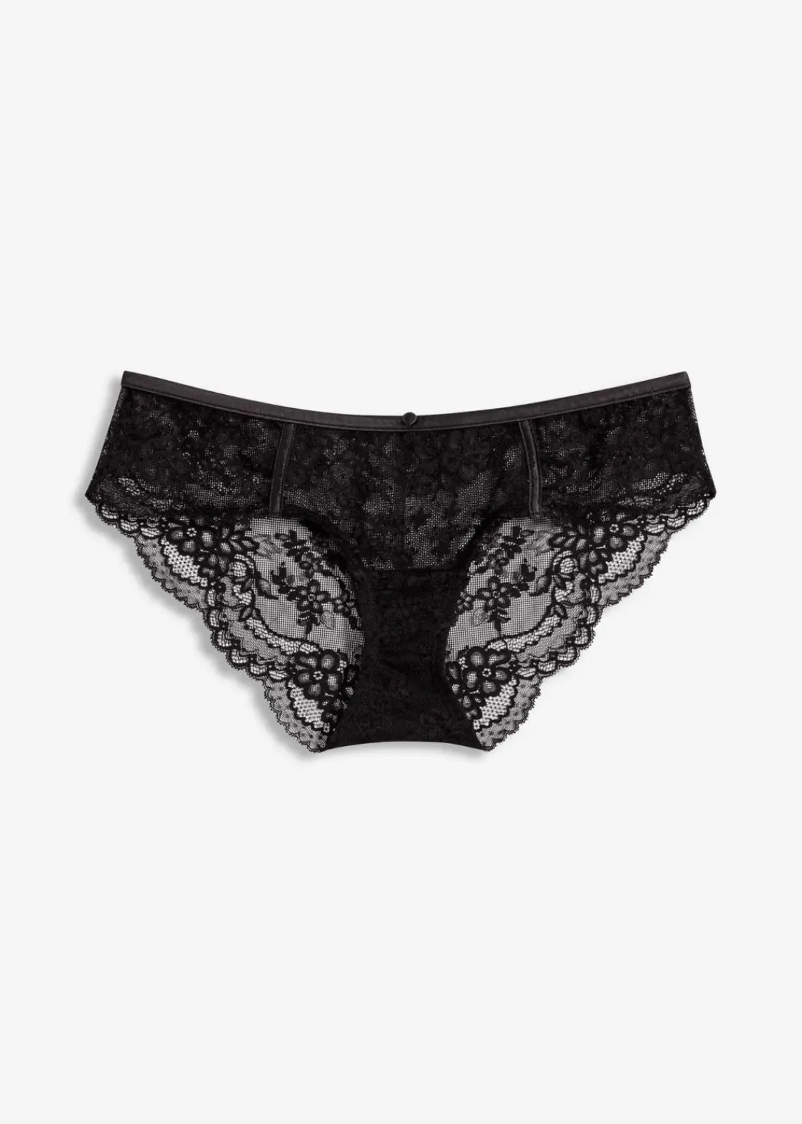 bonprix Höschen|Dessous^Hipster aus feiner Spitze schwarz
