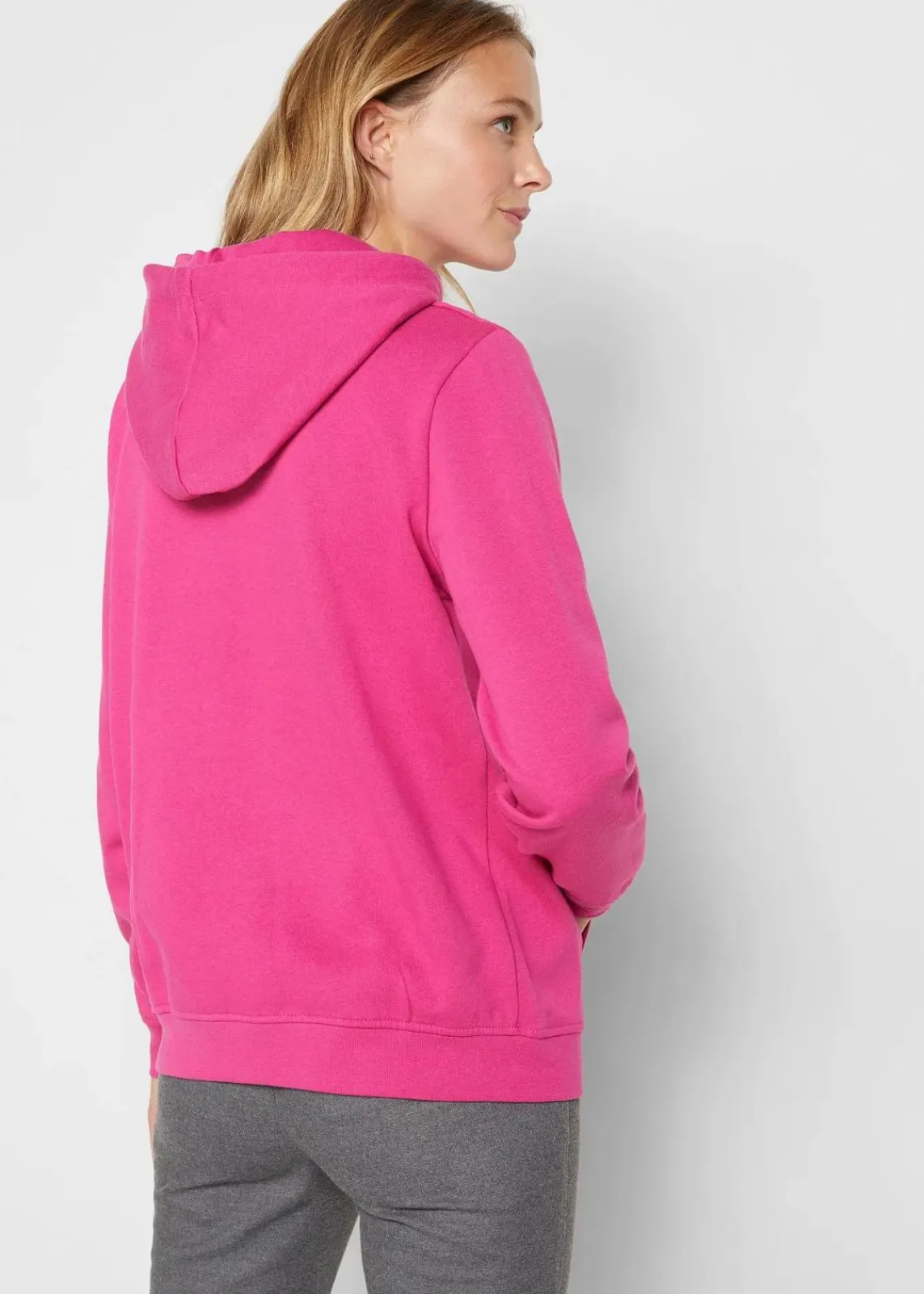 bonprix Bekleidung·Röcke|Bekleidung·Blusen & Tuniken^Hoodie magnolienpink