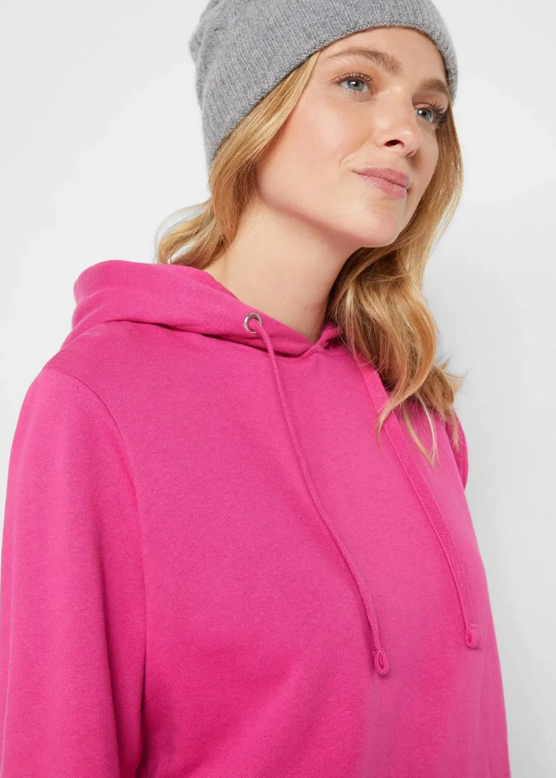 bonprix Bekleidung·Röcke|Bekleidung·Blusen & Tuniken^Hoodie magnolienpink