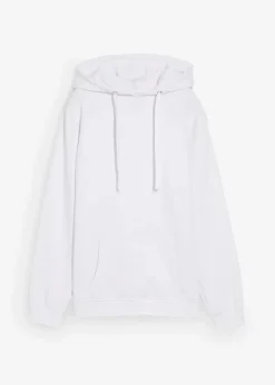 bonprix Sweat|Basics^Hoodie weiß
