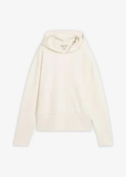 bonprix Sweat|Bekleidung·Blusen & Tuniken^Hoodie aus bequemen Punto di Roma perlweiß
