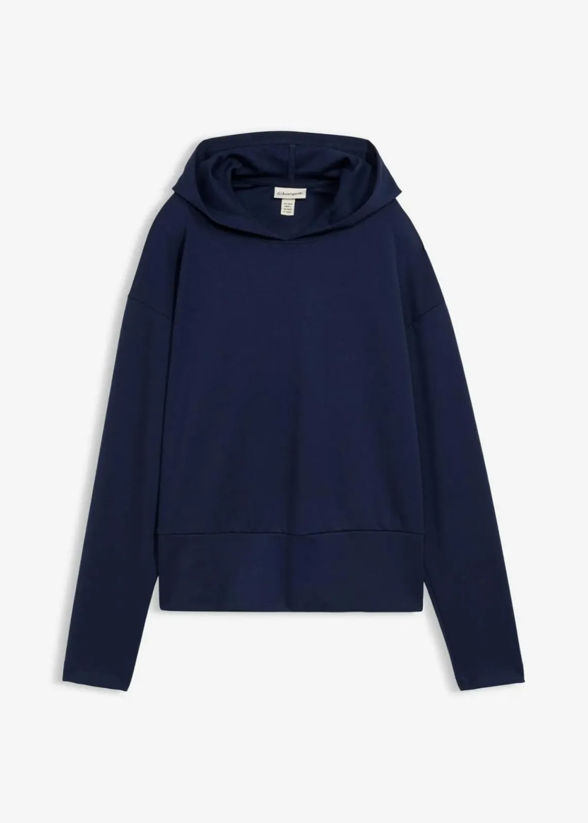 bonprix Bekleidung·Blusen & Tuniken|Sweat^Hoodie aus bequemen Punto di Roma dunkelblau