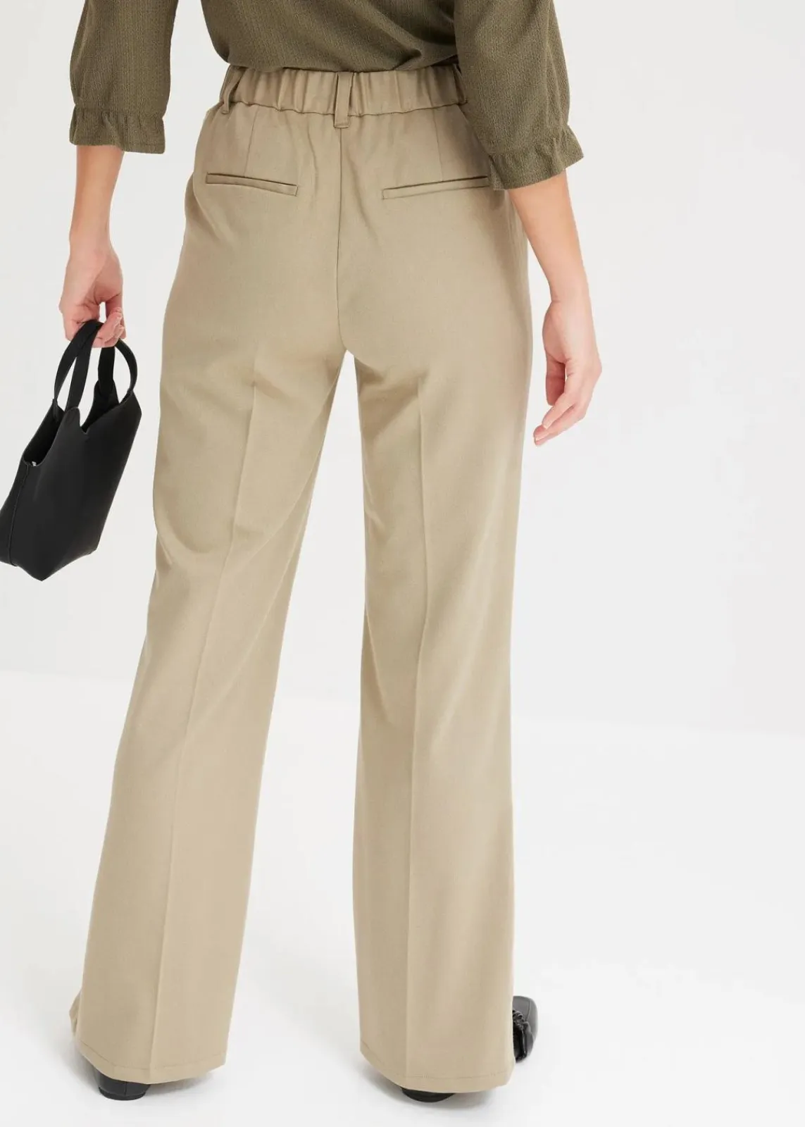bonprix Kurzgrößen|Nachhaltigere Materialien^Hose new khaki
