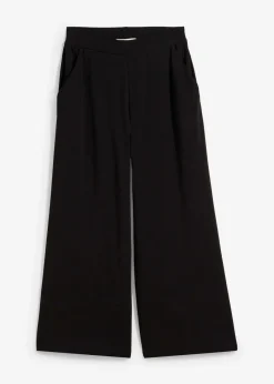 bonprix Nachhaltigere Materialien|Hosen^7/8-Hose aus Bio-Baumwolle mit Stretch schwarz