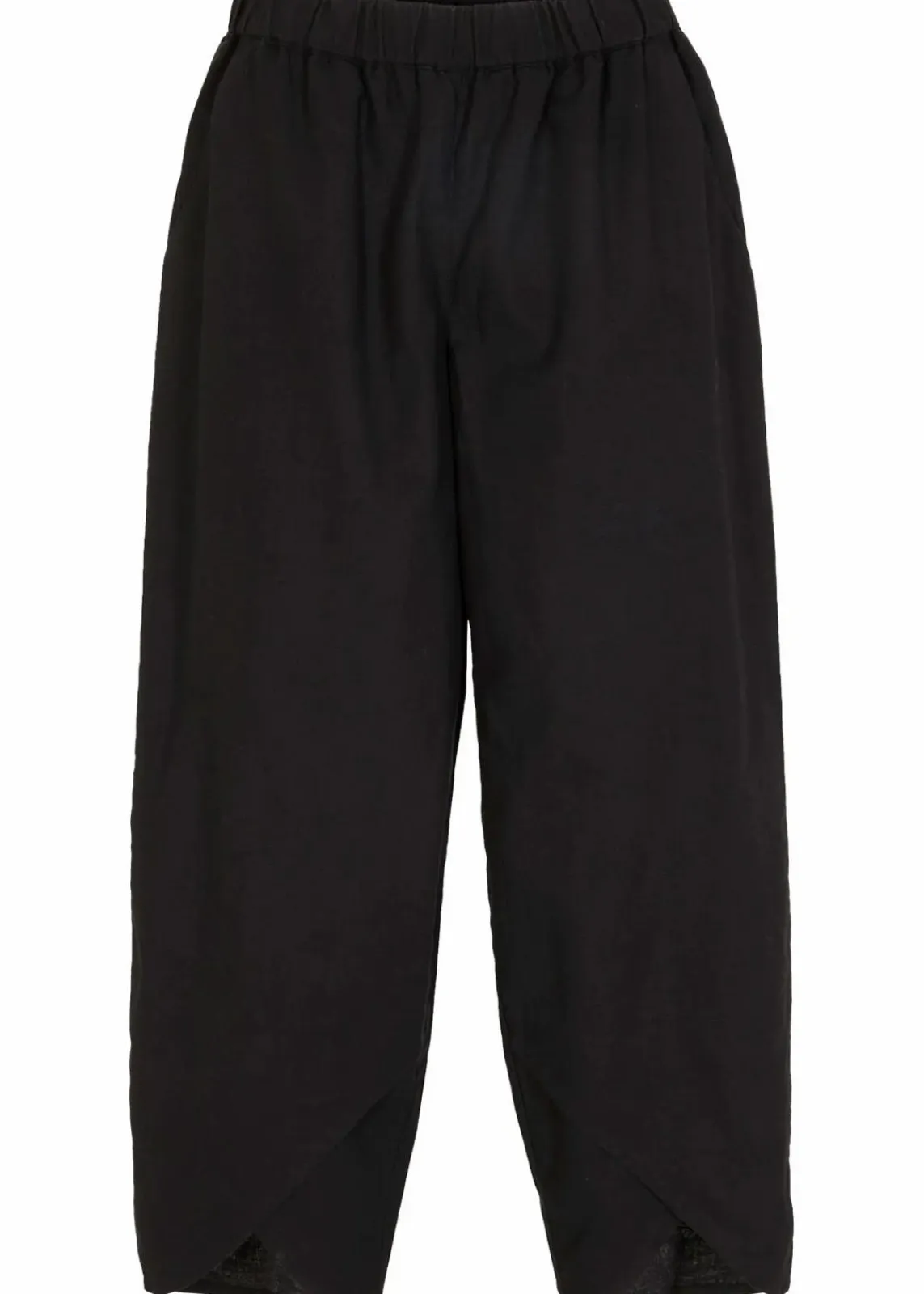 bonprix Bekleidung·Kleider|Hosen^3/4-Hose aus leichtem Leinen-Mix schwarz