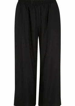 bonprix Bekleidung·Kleider|Hosen^3/4-Hose mit Bequembund aus Viskose schwarz