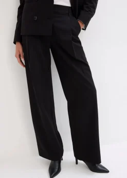 bonprix Hosen|Blazer^Hosenanzug schwarz