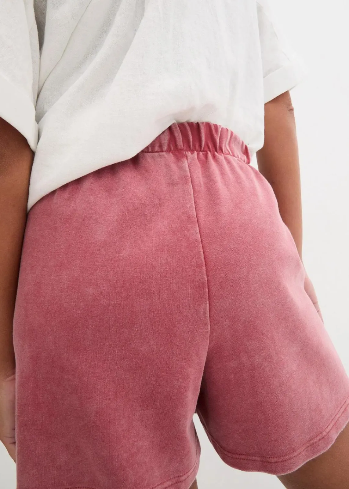 bonprix Hosen|Nachhaltigere Materialien^Hosenrock aus reiner Bio-Baumwolle mahagonirot