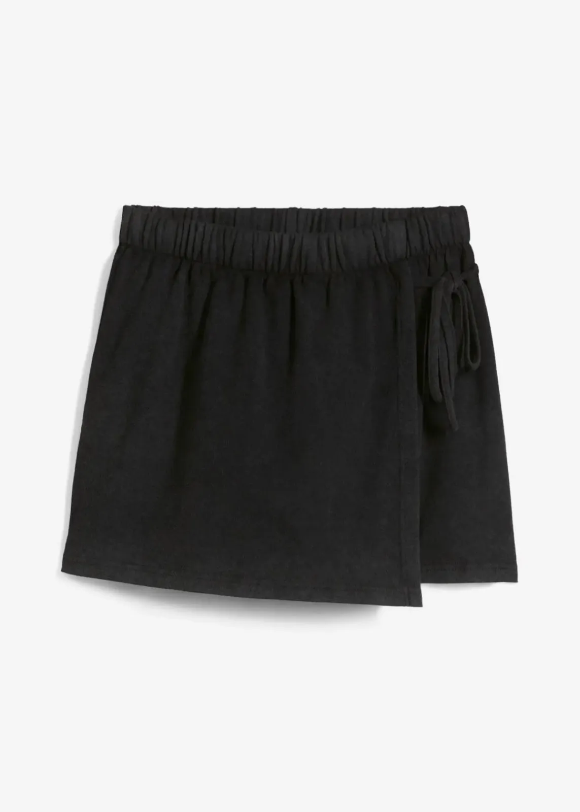 bonprix Bekleidung·Kleider|Nachhaltigere Materialien^Hosenrock aus reiner Bio-Baumwolle schwarz