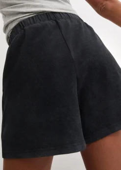 bonprix Bekleidung·Kleider|Nachhaltigere Materialien^Hosenrock aus reiner Bio-Baumwolle schwarz