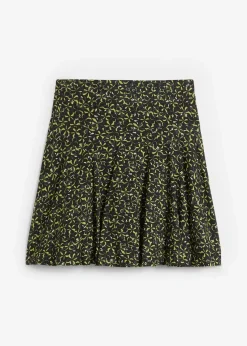 bonprix Bekleidung·Kleider|Hosen^Hosenrock aus softer Viskose schwarz geblümt