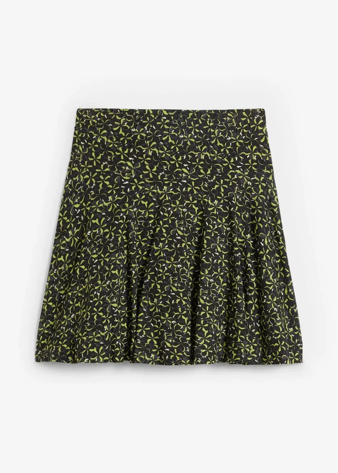bonprix Bekleidung·Kleider|Hosen^Hosenrock aus softer Viskose schwarz geblümt