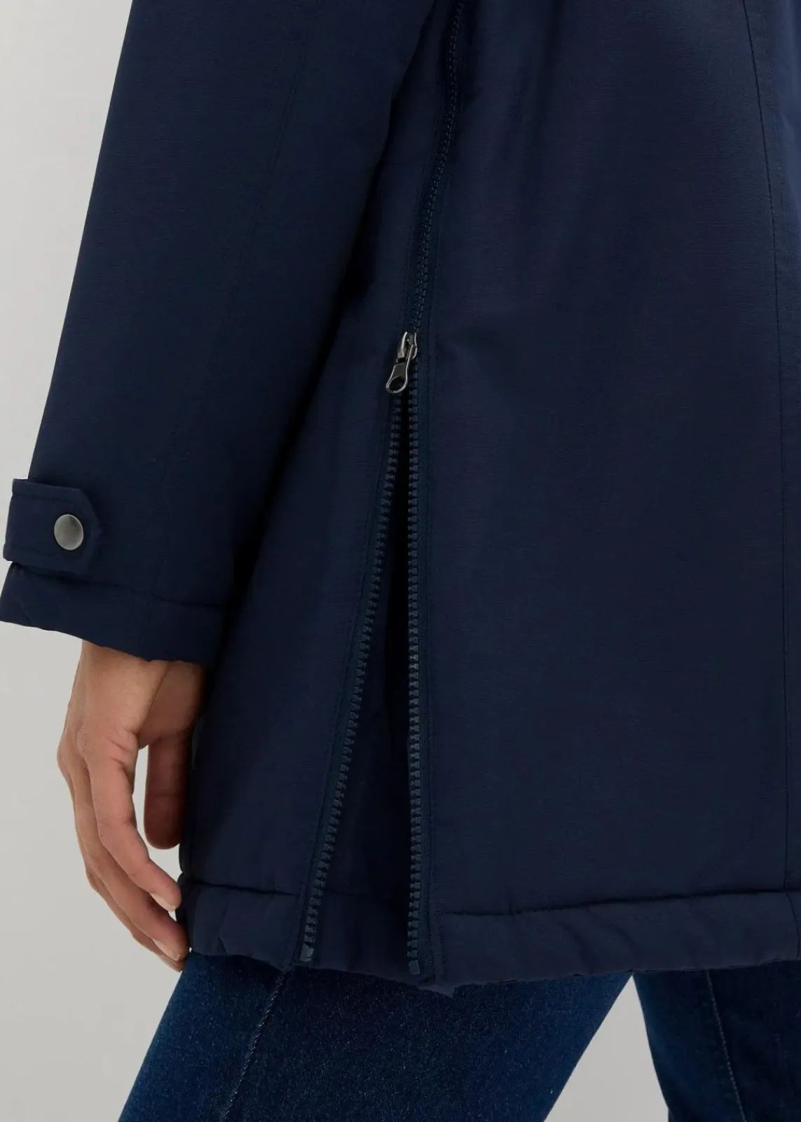 bonprix Bekleidung·Blazer|Umstandsmode^3-in-1 Funktions-Umstandsjacke und Tragejacke dunkelblau