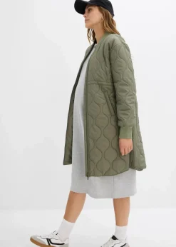 bonprix Bekleidung·Blazer|Umstandsmode^3-in-1 leicht wattierter Umstands- und Tragemantel schlammgrün