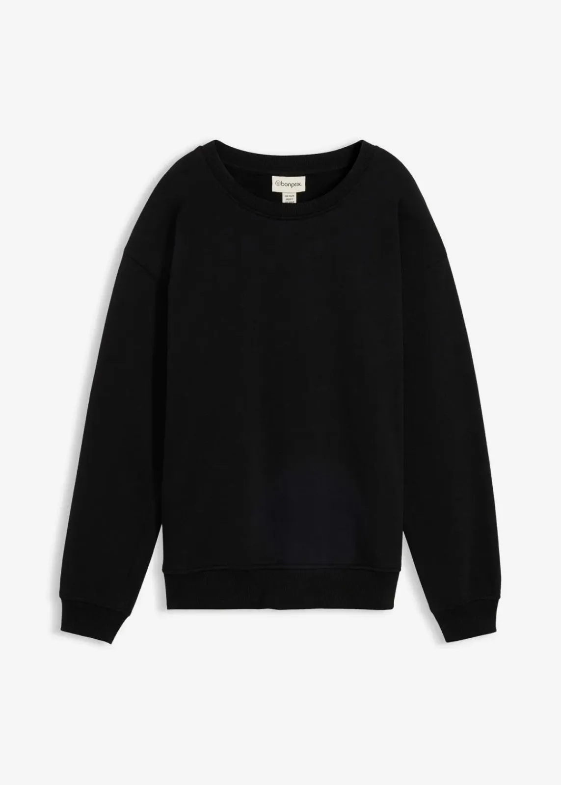 bonprix Bekleidung·Blazer|Umstandsmode^2-in-1 Umstands- und Still-Sweatshirt aus reiner Bio-Baumwolle schwarz