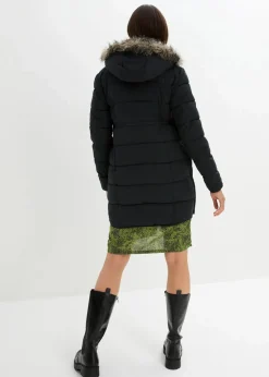 bonprix Bekleidung·Blazer|Umstandsmode^3-in-1 warm wattierte Umstands- und Tragejacke schwarz