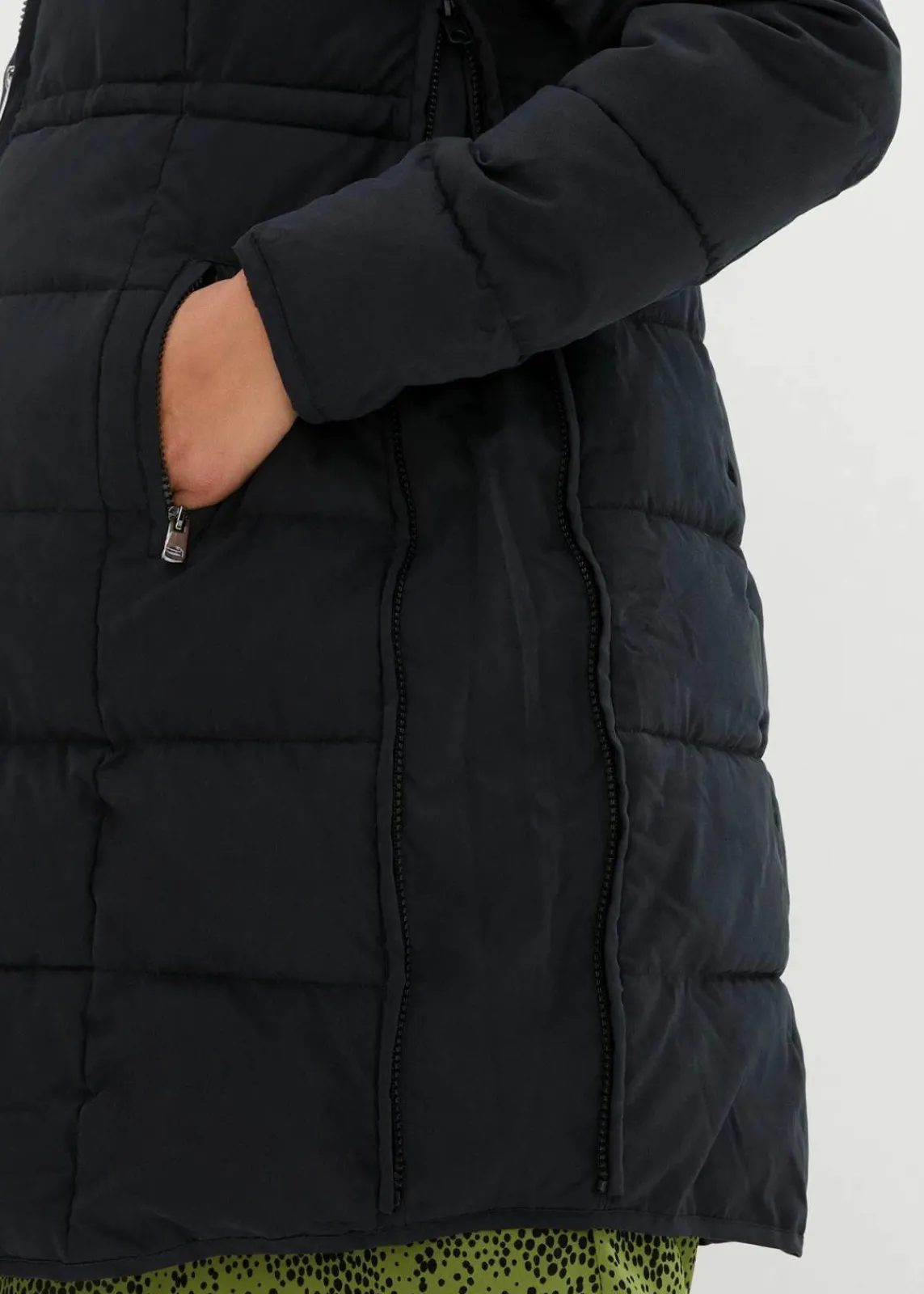 bonprix Bekleidung·Blazer|Umstandsmode^3-in-1 warm wattierte Umstands- und Tragejacke schwarz