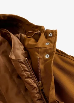 bonprix Bekleidung·Blazer|Umstandsmode^6-in-1 wasserabweisender Umstandsmantel mit Trageeinsatz mit herausnehmbarer Innenweste nougat