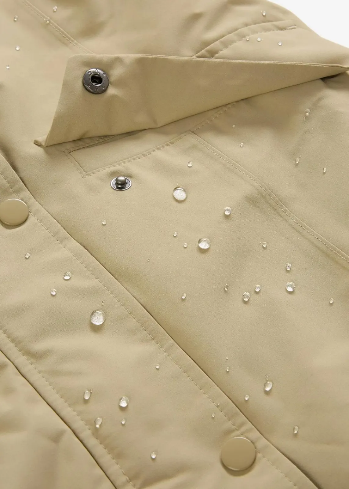 bonprix Umstandsmode|Nachhaltigere Materialien^3-in-1 wind-und wasserdichter Umstandsmantel mit Trageeinsatz rauchkhaki