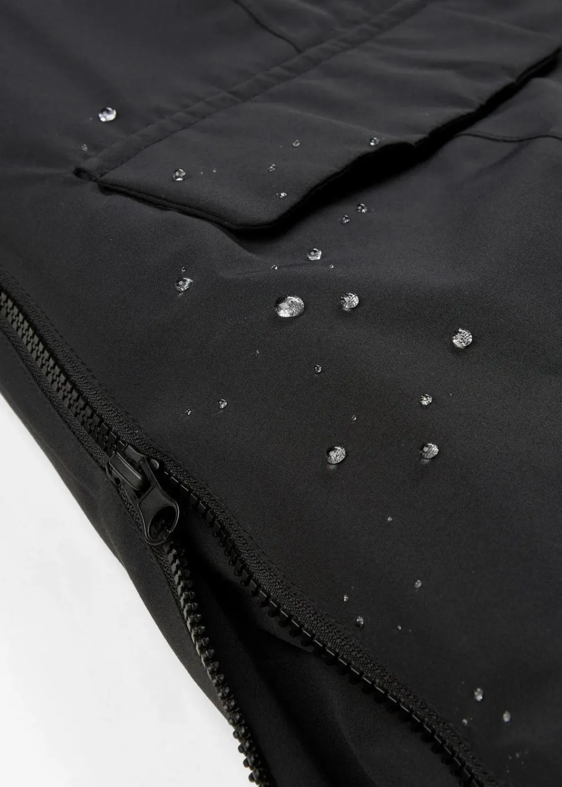 bonprix Bekleidung·Blazer|Nachhaltigere Materialien^3-in-1 wind-und wasserdichter Umstandsmantel mit Trageeinsatz schwarz