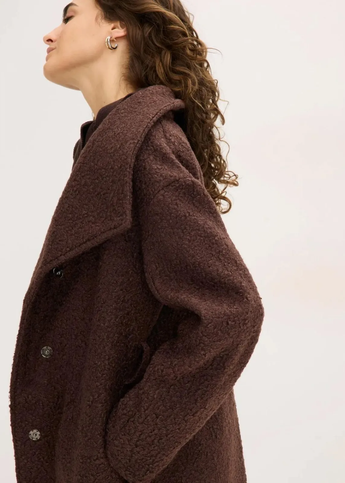bonprix Bekleidung·Hosen|Jacken & Mäntel^Jacke dunkelbraun