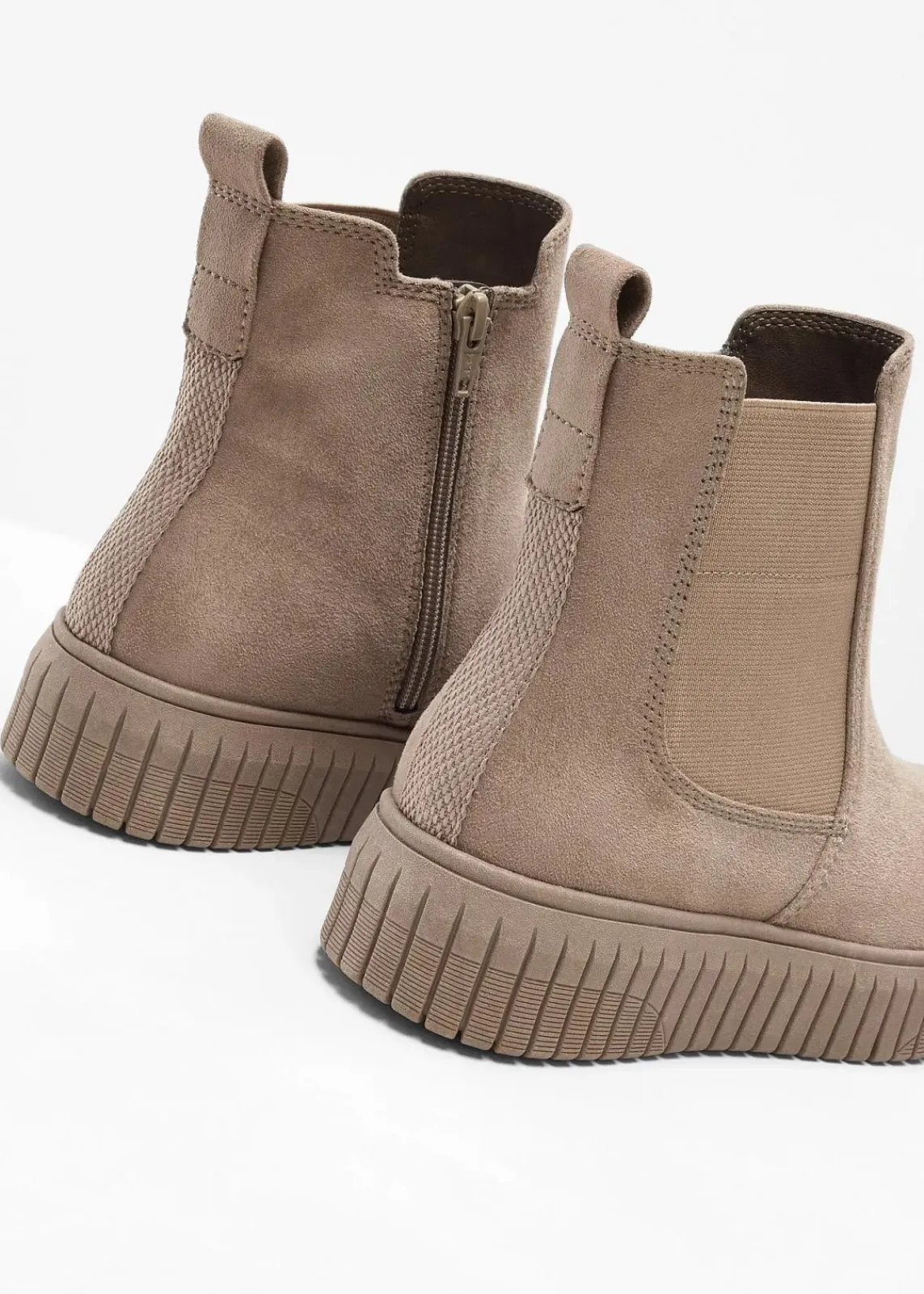 Jana High Heels|Komfortschuhe^Chelsea-Boots taupe