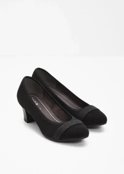Jana Schuhe & Accessoires In Spezialgrößen·Weite Schuhe|Pumps^Komfort-Pumps in bequemer Weite schwarz