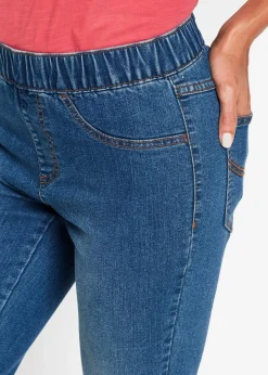 bonprix Jeans|Shorts^Jeans Bermuda Mid Waist, Bequembund blue stone