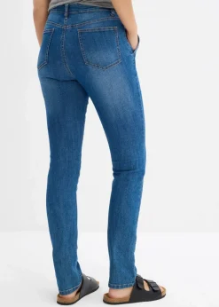 bonprix Bekleidung·Blazer|Nachhaltigere Materialien^Jeans für die Schwangerschaft und danach, Slim Fit blau denim