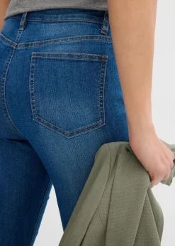 bonprix Bekleidung·Blazer|Nachhaltigere Materialien^Jeans für die Schwangerschaft und danach, Slim Fit blau denim
