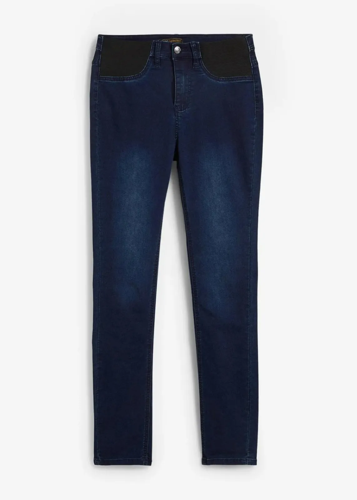 bonprix Jeans|Kurzgrößen^Jeans mit Bequembund darkblue stone