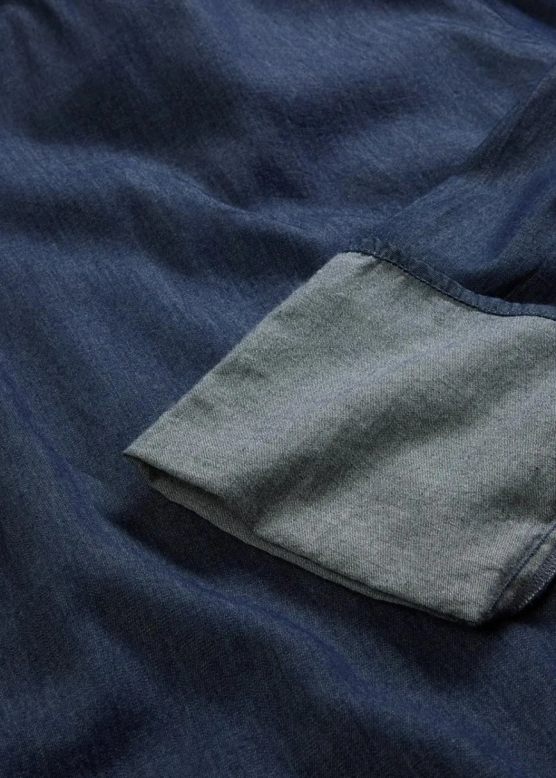 bonprix Bekleidung·Jacken & Mäntel|Blusen & Tuniken^Jeansbluse mit weitem Arm tiefblau denim ungewaschen