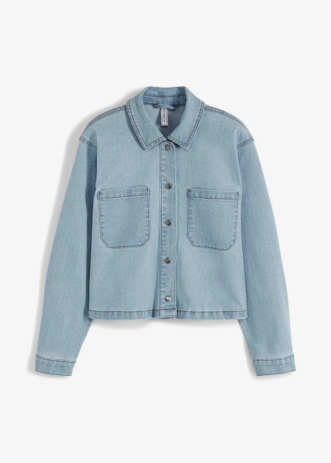 bonprix Bekleidung·Hosen|Jacken & Mäntel^Jeansjacke hellblau denim