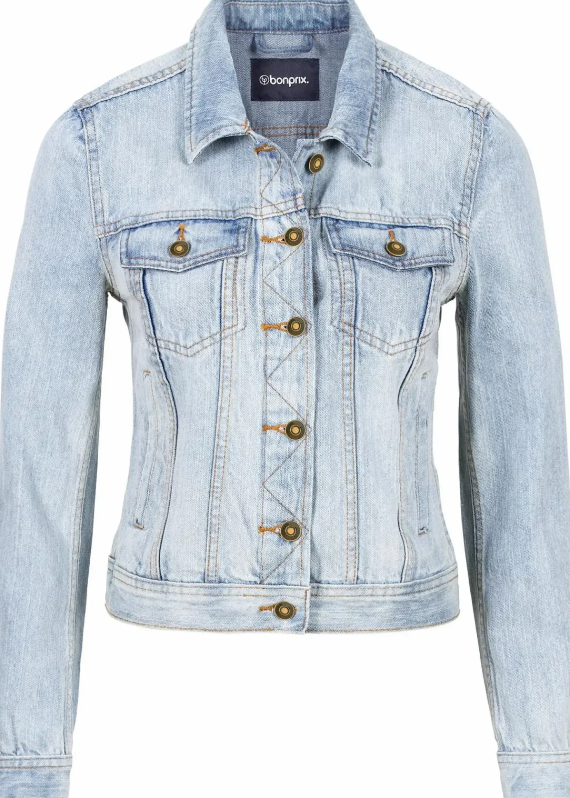 bonprix Jacken & Mäntel^Jeansjacke hellblau denim