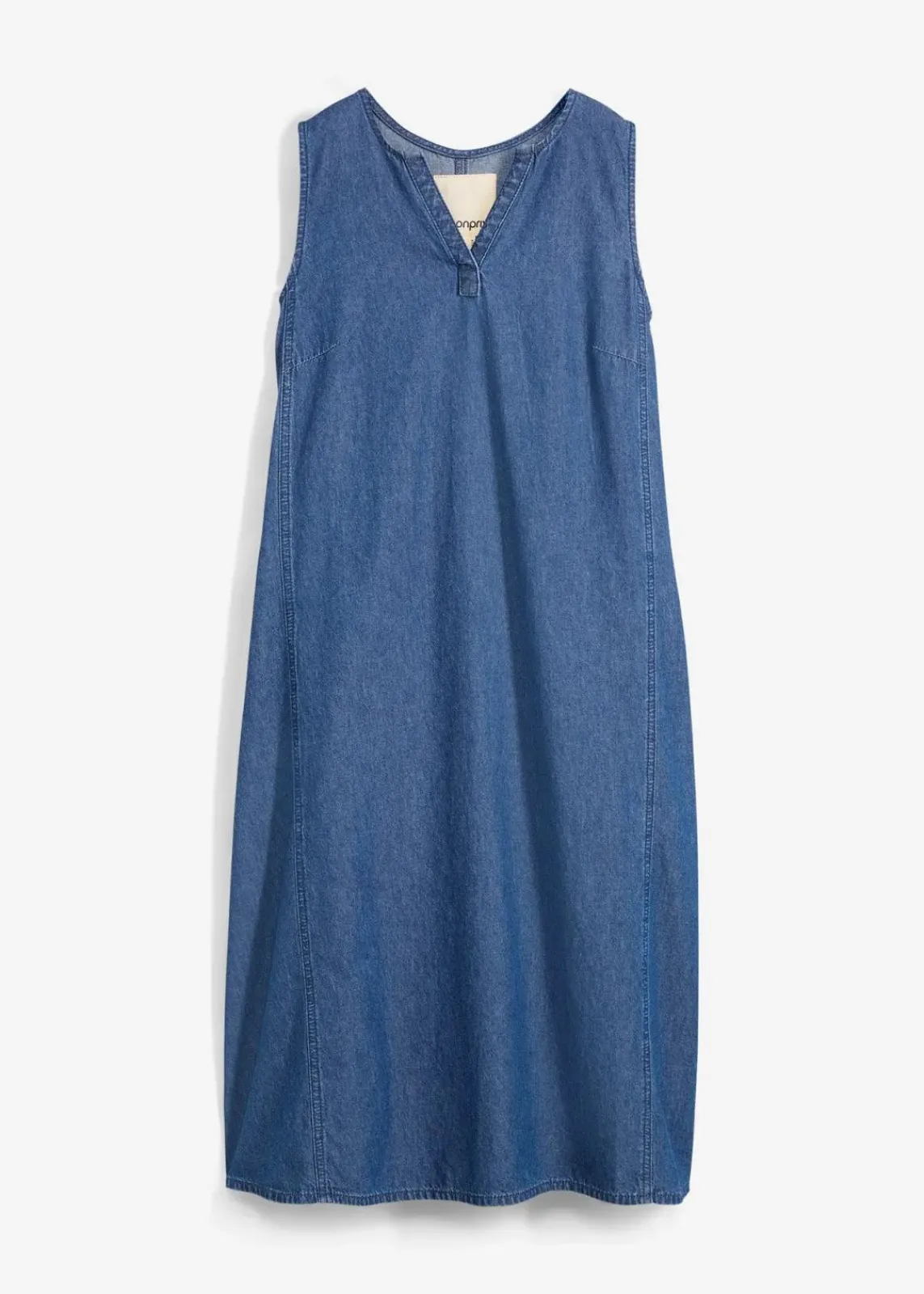 bonprix Kleider^Jeanskleid blau denim used