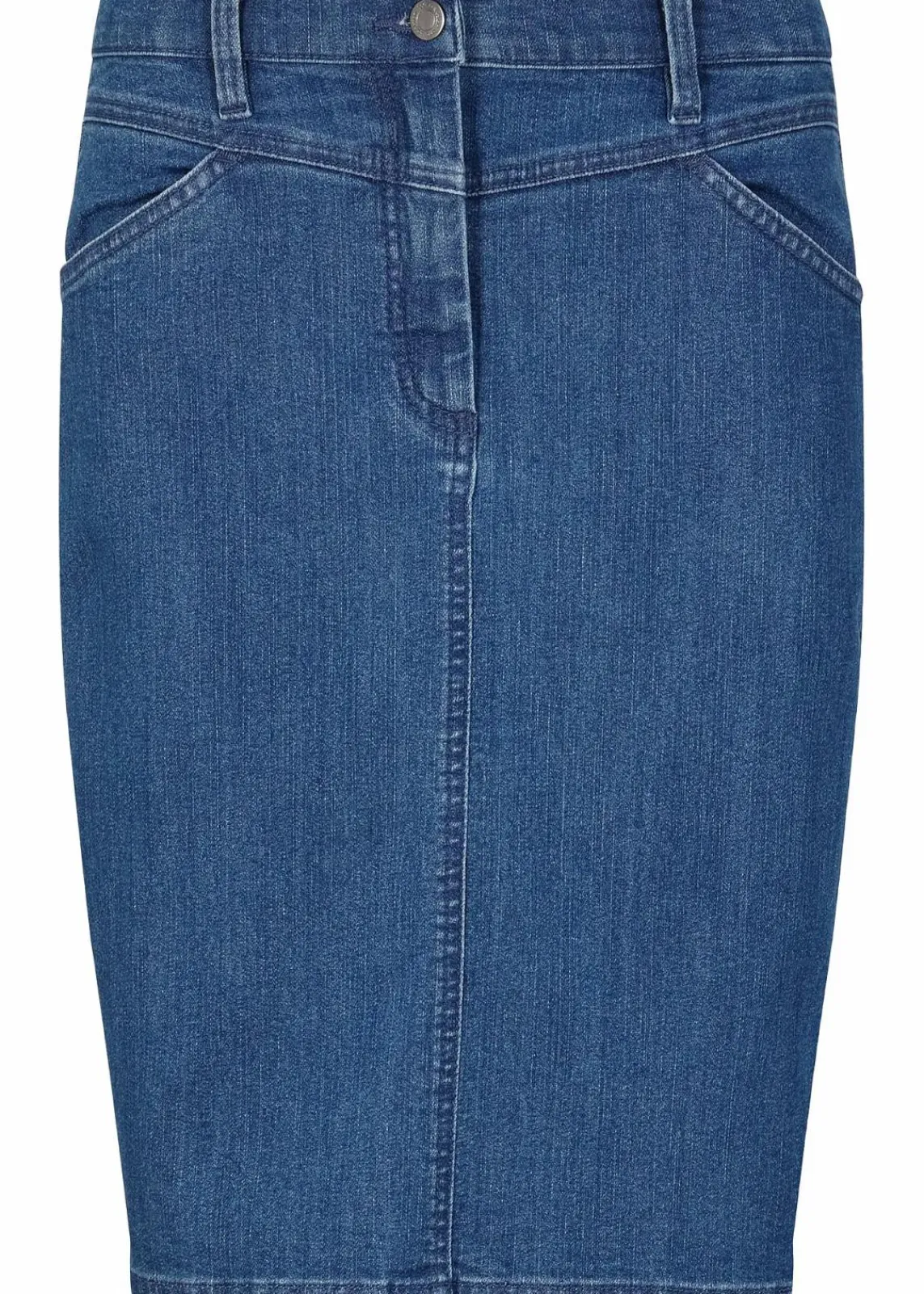 bonprix Bekleidung·Sportbekleidung|Röcke^Jeansrock, Stretch blau denim